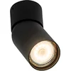 Image de QAZQA falo - Moderne Plafondspot | Spotje | Opbouwspot - 1 lichts - L 10.8 cm - Zwart - Woonkamer | Slaapkamer | Keuken