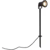 Image de QAZQA basic - Moderne Priklamp | Prikspot buitenlamp - 1 lichts - L 9 cm - Zwart - Buitenverlichting
