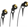 Image de QAZQA done - Moderne Priklamp | Prikspot buitenlamp - 3 lichts - L 13 cm - Zwart - Buitenverlichting