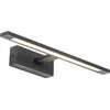 Image de QAZQA jerre - Moderne LED Wandlamp voor binnen voor badkamer - 1 lichts - D 13.5 cm - Zwart -