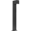 Image de QAZQA baleno - Industriele Staande Buitenlamp | Staande Lamp voor buiten - 1 lichts - H 65 cm - Zwart - Industrieel - Buitenverlichting