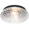 Image de QAZQA nohmi - Klassieke Plafondlamp - 1 lichts - Ø 30 cm - Transparant - Woonkamer | Slaapkamer | Keuken