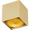 Image de QAZQA box - Design Plafondspot | Spotje | Opbouwspot - 1 lichts - L 12 cm - Goud - Woonkamer | Slaapkamer | Keuken