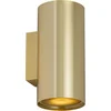 Image de QAZQA sab - Design Wandlamp Up Down voor binnen - 2 lichts - D 11.4 cm - Goud - Woonkamer | Slaapkamer | Keuken