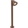 Image de QAZQA ciara - Moderne Staande Buitenlamp | Staande Lamp voor buiten - 1 lichts - H 60 cm - Roestbruin - Buitenverlichting