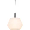 Image de QAZQA robbert - Moderne Hanglamp voor buiten - 1 lichts - Ø 32.9 cm - Wit - Buitenverlichting