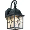 Image de QAZQA london - Landelijke Wand lantaarn voor buiten - 1 lichts - D 17.8 cm - Groen - Buitenverlichting