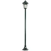 Image de QAZQA new orleans - Klassieke Staande Buitenlamp | Staande Lamp voor buiten - 1 lichts - H 170 cm - Groen - Buitenverlichting