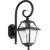 Image de QAZQA berta - Klassieke Wandlamp voor buiten - 1 lichts - D 28.7 cm - Zwart - Buitenverlichting
