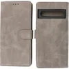Image de Google Pixel 7 Pro Hoesje Book Case Portemonnee Telefoonhoesje - Grijs