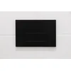 Image de QeramiQ Push Bedieningsplaat - Geberit UP320/UP720 inbouwreservoir - Metaal Zwart