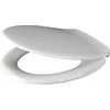 Image de QeramiQ UniSeat Closetzitting - quickrelease - softclose - duroplast - 44.4x37.8x6cm - wit glanzend