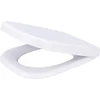 Image de Saniclass Closetzitting - quickrelease - softclose - geschikt voor Duravit D-code - wit glanzend