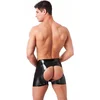 Image de Latex Boxershort met open achterkant - zwart - maat S