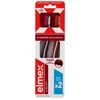 Image de Elmex Ultra Soft 2 Tandenborstels (Kleur : Violet / Oranje)