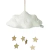 Image de Picca Loulou Cloud Corduroy White with stars - 34 cm - Gerecycled PET