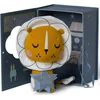 Image de Picca Loulou Leeuw Louie - Knuffel van katoen en linnen - 18 cm