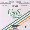 Image de Corelli CO-804-F violin string G-4 4/4, heavy, alliance KF, aluminum-silver alloy