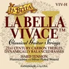 Image de La Bella L-VIV-H snaren set classic, fluorcarbon trebles & silverplated basses, hard tension