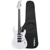 Image de Litejam RGB24 ST-Style Elektrische Gitaar White