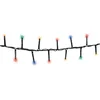 Image de Compact EDM glitterslinger - Kerstsfeer - meerkleurig en warm wit - LED lampjes - 16 m - 72249