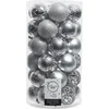 Image de Kerstballen Decoris 37 Onderdelen Zilverkleurig Zilver Ø 6 cm