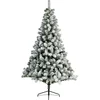 Image de Everlands Kunst kerstboom - Imperial pine - met sneeuw - H210 cm - 770 tips - kunstboom