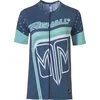 Image de Rehall ROXANE-R Dames Fietsshirt Korte Mouw Blauw XL - Wielershirt - Mountainbike Shirt