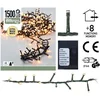Image de Nampook Kerstlampjes - 30 meter - extra warm wit - microcluster - 1500 LED-lampjes