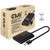 Image de Club 3D USB-A naar DisplayPort 1.2 Dubbele Monitor 4K60Hz Splitter