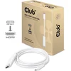 Image de club3D CAC-1514 USB-C-displaykabel USB-C / HDMI Adapterkabel USB-C stekker, HDMI-A-stekker 1.80 m Wit