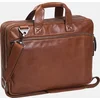 Image de Chesterfield Manuel Leren Laptoptas - 15,4 inch - Cognac