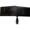 Image de R-Go Caparo dual monitor arm,fully adjustable with gas spring, VESA 75x75/100x100mm, 3-9 kg load capacity, 100% circular, black