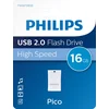 Image de Philips USB stick 2.0 16GB - Pico - Blauw - FM16FD85B