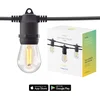 Image de Hombli Lichtsnoer Buiten 5 m - Lichtsnoeren - Sfeerverlichting voor buiten - Weerbestending IP65 - Verlengbaar tot max 15 meter - 5 meter - Zwart