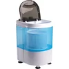 Image de Nexxt Mini wasmachine - Bovenlader - Campingwasmachine - Enkele trommel - Voor 2.6KG was - Wit/Blauw