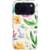 Image de Casetastic Hoesje Geschikt voor Apple iPhone 17 Pro MagSafe - Stijlvolle Beschermende Duo-layer Case - Waterflora