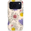 Image de Casetastic Hoesje Geschikt voor Apple iPhone 17 Pro MagSafe - Stijlvolle Beschermende Duo-layer Case - Bloemenschets