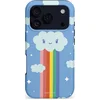Image de Casetastic Hoesje Geschikt voor Apple iPhone 17 Pro MagSafe - Stijlvolle Beschermende Duo-layer Case - Regenboogwolkje