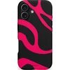Image de Casetastic Hoesje Geschikt voor Apple iPhone 17 MagSafe - Stijlvolle Beschermende Duo-layer Case - Hotpink Camoprint