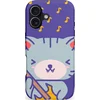 Image de Casetastic Hoesje Geschikt voor Apple iPhone 17 MagSafe - Stijlvolle Beschermende Duo-layer Case - Katten beat