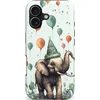 Image de Casetastic Hoesje Geschikt voor Apple iPhone 17 MagSafe - Stijlvolle Beschermende Duo-layer Case - Ballolifant