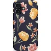 Image de Casetastic Hoesje Geschikt voor Apple iPhone 17 MagSafe - Stijlvolle Beschermende Duo-layer Case - Bloemen Nacht