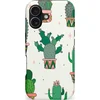 Image de Casetastic Hoesje Geschikt voor Apple iPhone 17 MagSafe - Stijlvolle Beschermende Duo-layer Case - Zonnige Cactus