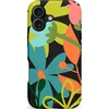 Image de Casetastic Hoesje Geschikt voor Apple iPhone 17 MagSafe - Stijlvolle Beschermende Duo-layer Case - Botanisch Feest