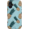 Image de Casetastic Hoesje Geschikt voor Apple iPhone 17 MagSafe - Stijlvolle Beschermende Duo-layer Case - Tropische Ananas