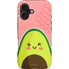 Image de Casetastic Hoesje Geschikt voor Apple iPhone 17 MagSafe - Stijlvolle Beschermende Duo-layer Case - Avocado Vibes