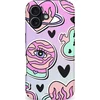 Image de Casetastic Hoesje Geschikt voor Apple iPhone 17 MagSafe - Stijlvolle Beschermende Duo-layer Case - Pastel Popart