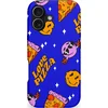 Image de Casetastic Hoesje Geschikt voor Apple iPhone 17 MagSafe - Stijlvolle Beschermende Duo-layer Case - Funky Pizza