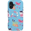 Image de Casetastic Hoesje Geschikt voor Apple iPhone 17 MagSafe - Stijlvolle Beschermende Duo-layer Case - Liefdespil